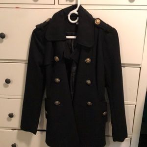 Black Pea Coat
